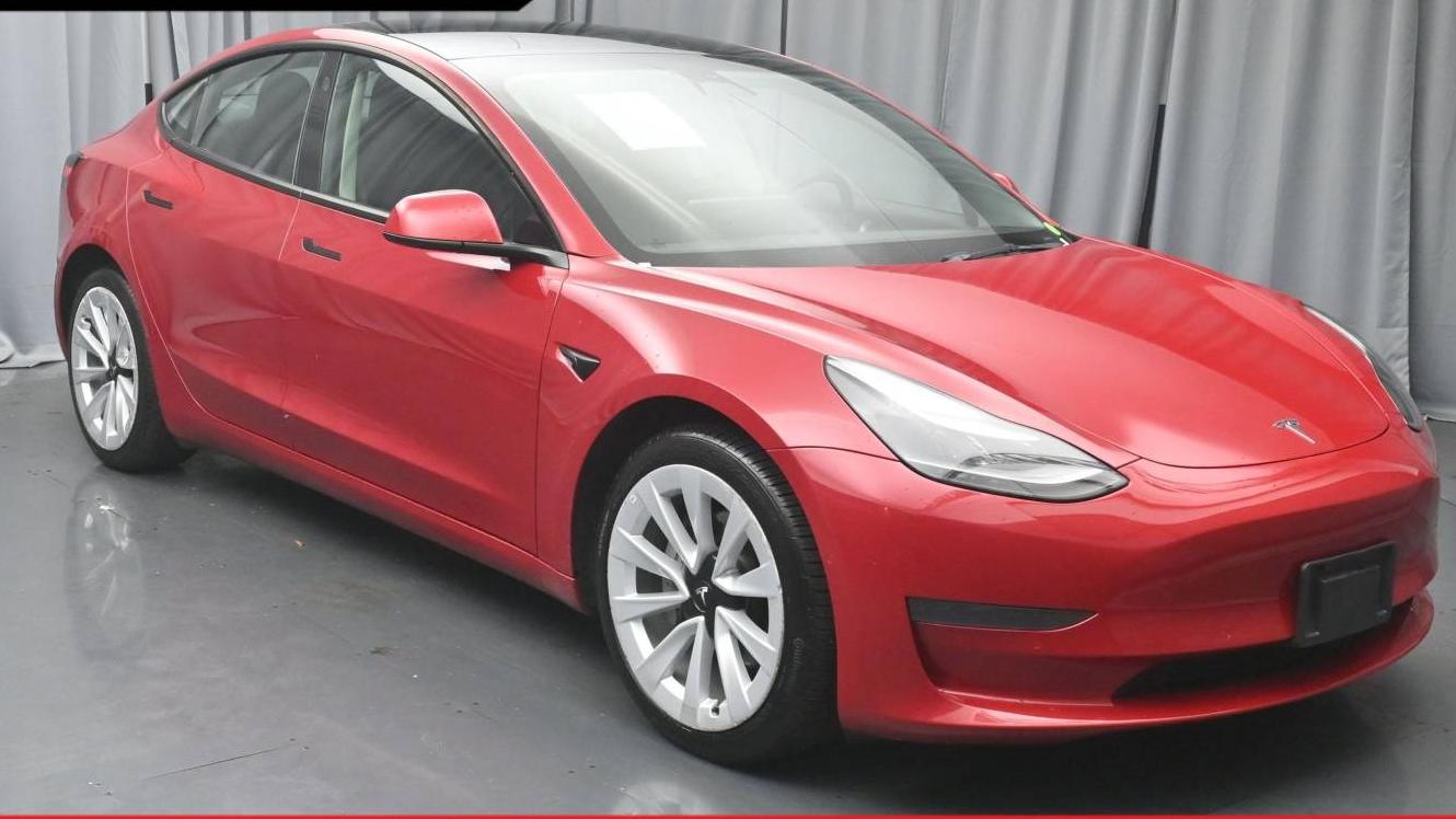 TESLA MODEL 3 2022 5YJ3E1EA8NF186353 image